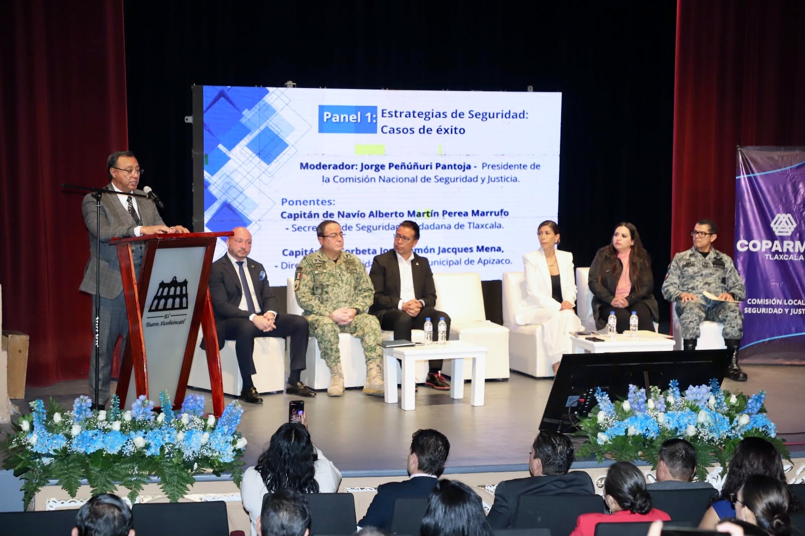 Participa Secretario de Seguridad Ciudadana en el Foro 'Por la Seguridad y la Paz de Tlaxcala'